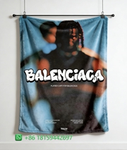 Balenciaga Throw Blankets